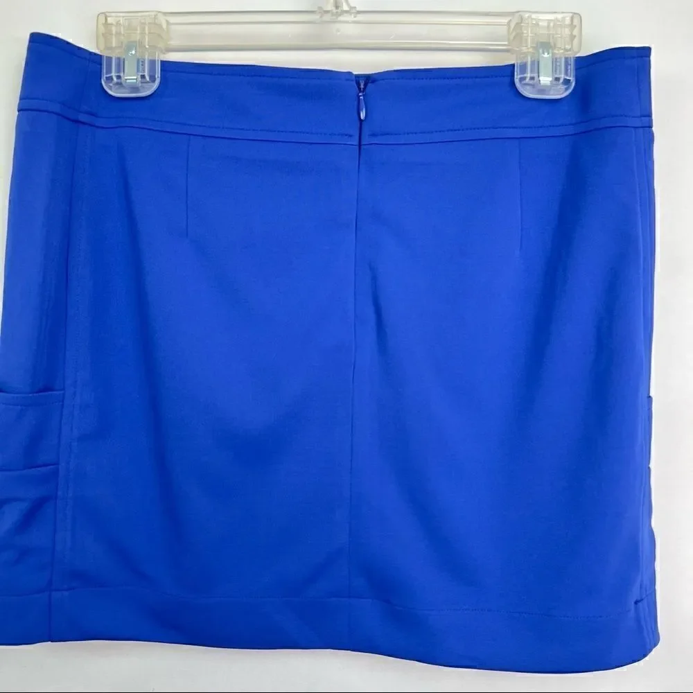 Plastic Island Royal Blue/violet mini skirt Brand New!